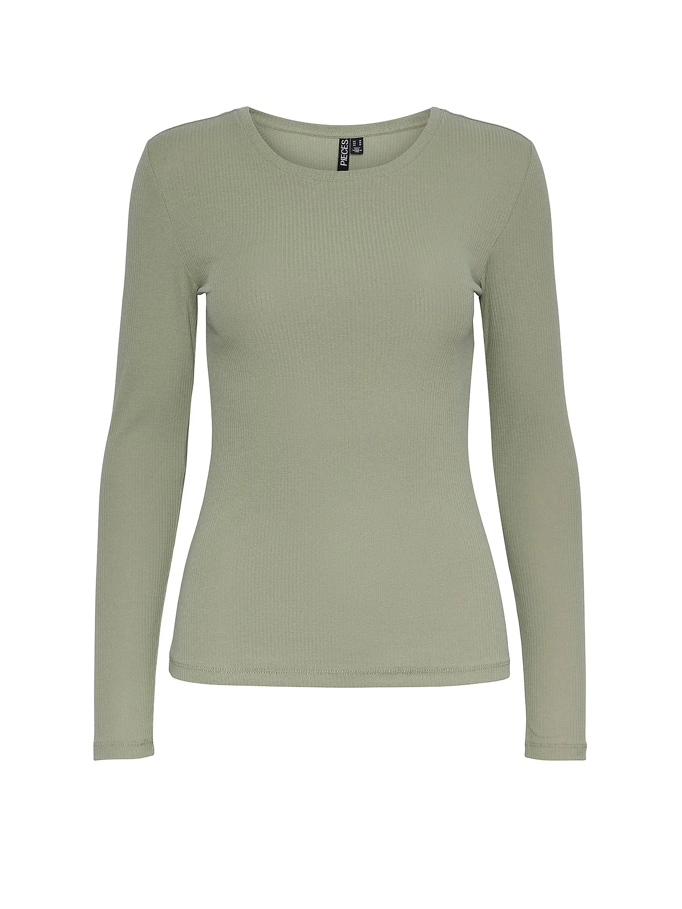 PIECES | Langarmshirt PCRUKA | hellgrün